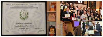 Himalayan Arabica Bags Best Gourmet Coffee Award