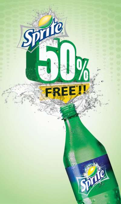 750ml Sprite for the Price of 500ml