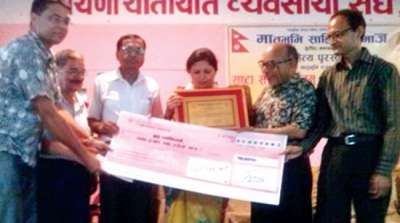 Lamichhane Wins ‘Yeti Literature Award-2016’