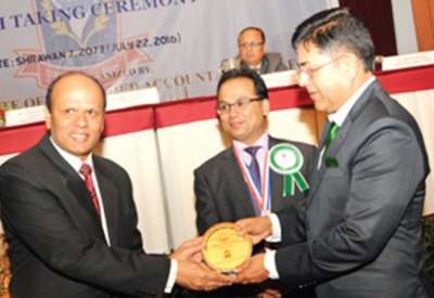 Kailash Bank Bags National Best-Presented Annual Report Award