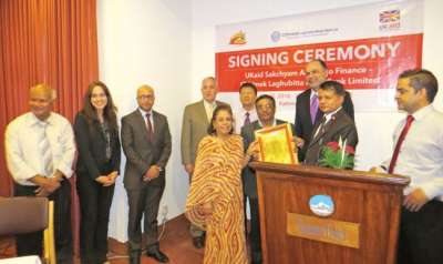 Collaboration between Chhimek Laghubitta and Sachham-Access to Finance