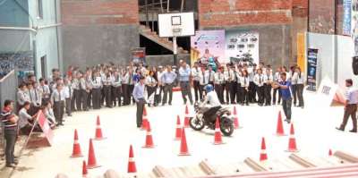 Yamaha's 'Safe Riding Science' at Universal College