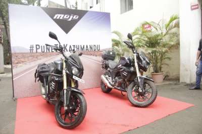 Mahindra Unveiling  Premium Motorcycle in NADA Auto Show
