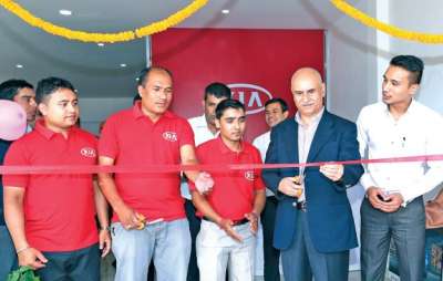 Kia Motors' New Showroom in Tinkune