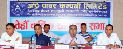 Api Power to Forward 3 Hydro Projects