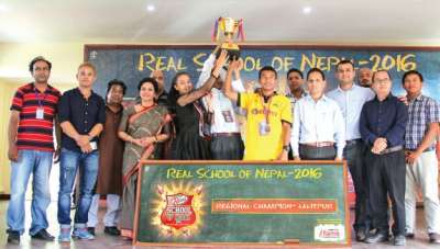 Gems School Regional Winner ‘Real School of Nepal 2016’