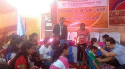 Yeti Devt Bank Organises Health Camp in Pokhara