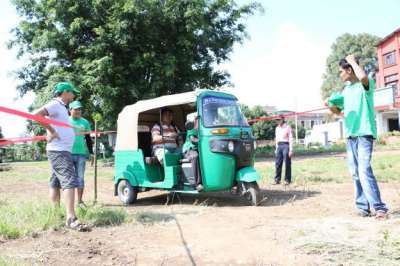 26 Bajaj RE Booked during Test Drive Mela