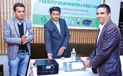Lento’s Solar Inverter and Street Lights Launched