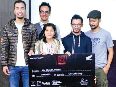 Bhusan wins 'Bipul Chettri Cover Song Contest'
