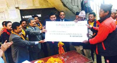 Nabil Bank Supports Sindhupalchowk School