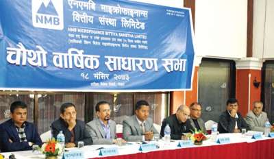 NMB Microfinance to Distribute 25% Bonus Share