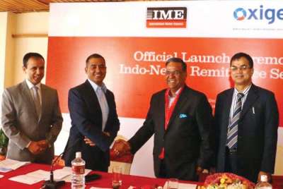Remit Agreement between IME and Oxygen India
