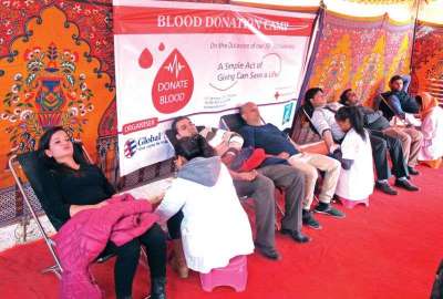 Global IME Organises Blood Donation Program