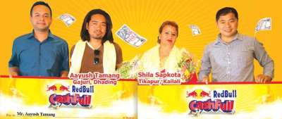 Sapkota and Tamang Win ‘Redbull Cash Full’