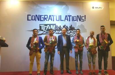 Asia de Tour Team completes Cross Country Tour on Dominar 400