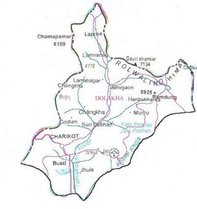Aftershock jolts Dolakha