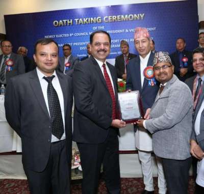Bottlers Nepal awarded by ICAN