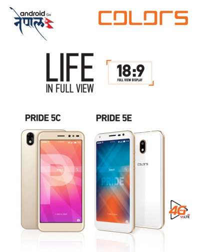 Colors Mobile Launches Pride 5C and Pride 5E