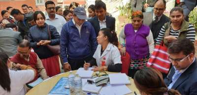 Everest Bank organizes free health check-up camp