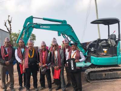Japanese companies donate machineries to Nepal
