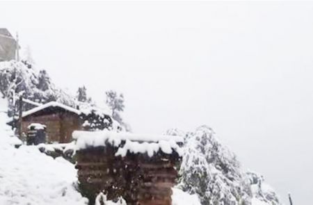 Manang Temperature dips to -20 degree Celsius