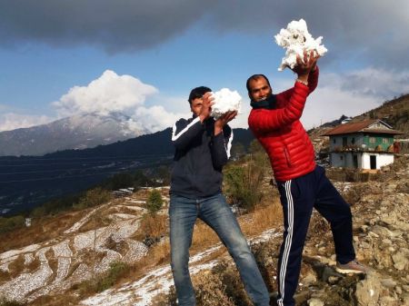 Snowfall in Taplejung Again