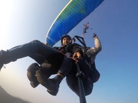 Paragliding Resumes in Godavari
