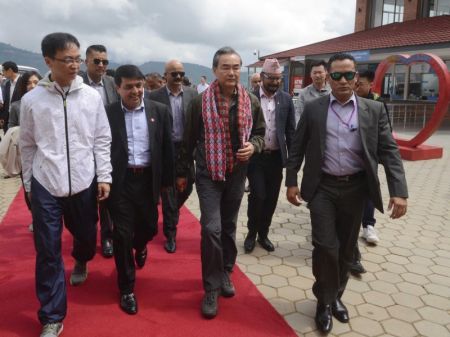 Nepal, China Sign Three Agreements during Wang’s Visit