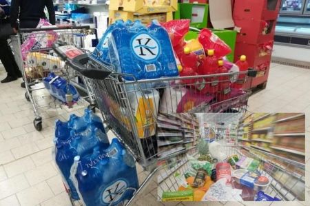 Stockpiling of Daily Essentials Resulting in Shortage of Goods