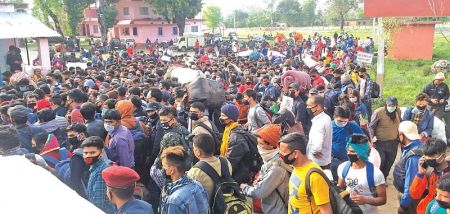 Covid-19 Outbreak in India causes Influx of Homebound Nepali Workers and Students