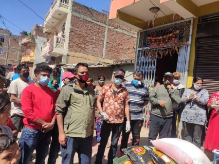 Food Supplies Distributed to Deprived Families 