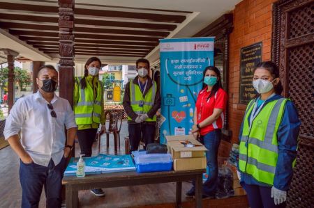 Coca-Cola and CREASION Join Hands to Provide Relief to 3,200 Waste Workers 