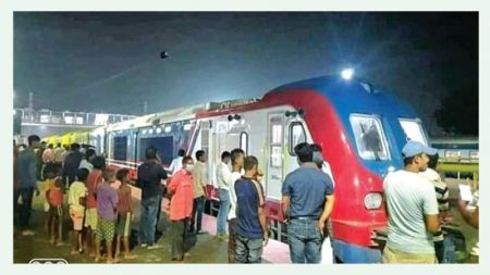Test Drive of India-Made Train along Janakpur-Jayanagar Section Today
