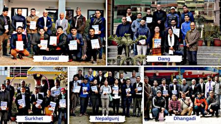 Tourism Recovery Task Force Concludes first phase of Training on Health and Hygiene 