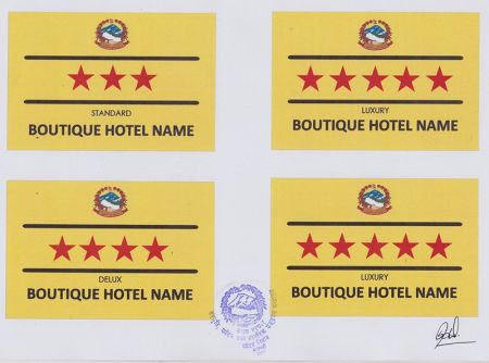 Tourism Ministry Allocates Signs to Hotels Based on their Category 