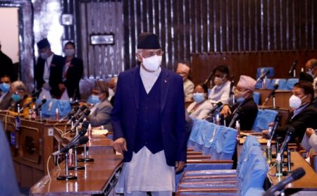 Prime Minister Oli Loses Vote of Confidence in Parliament 