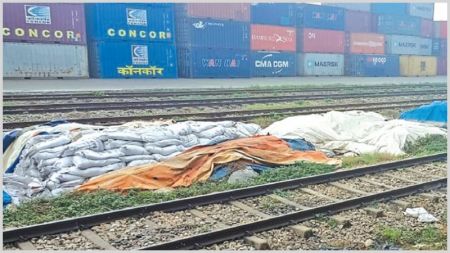 Damaged Fertiliser Stuck at Birgunj Dry Port for More than 1 Year