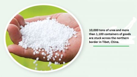 10,000 Metric Tons Chemical Fertilisers Stuck Across Northern Border