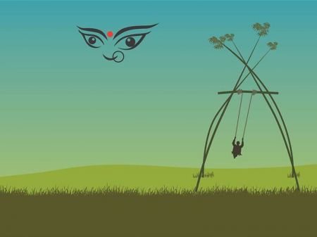 Nepalis Observe Ninth Day of Dashain 