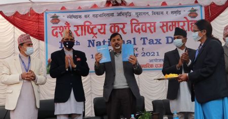IRD Felicitates Highest Taxpayers