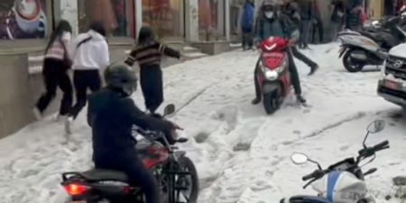 Massive Hailstorm Affects daily life in Pokhara, Crops Damaged   