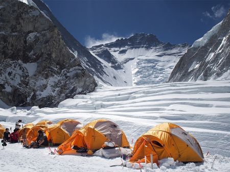 Pathway to Camp II of Everest Opened