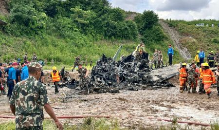 18 Dead, Pilot Survives as Saurya Airlines Plane Crashes at TIA during Takeoff (with namelist)