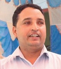 KC Lamichane,  Chairman, Federation of Nepali Journalists, Parsa