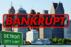 Detroit Files for Bankruptcy