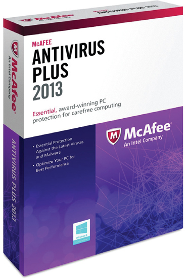 McAfee Antivirus Plus 2013